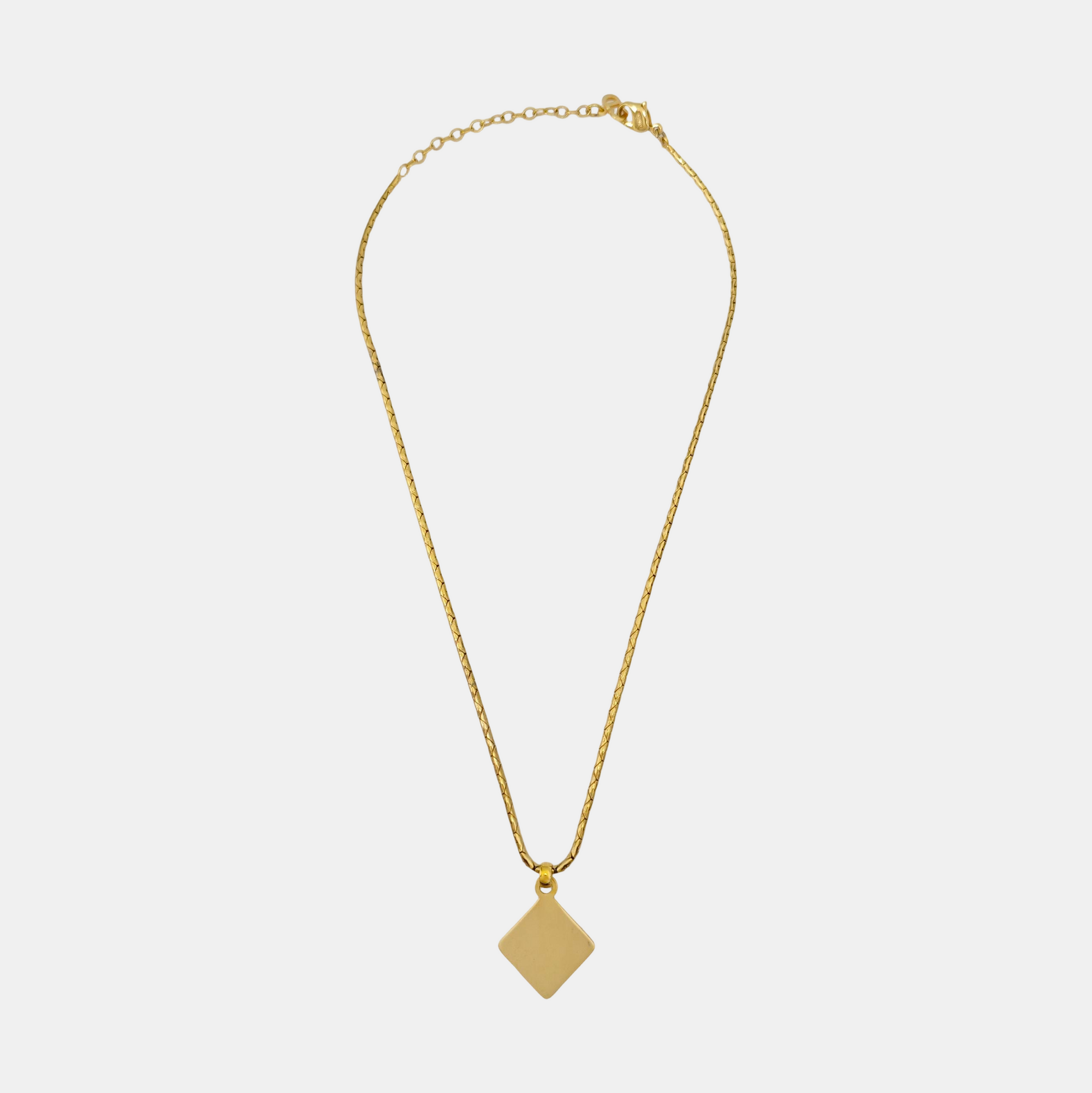 Dio(r)evolution Metal Gold Necklace