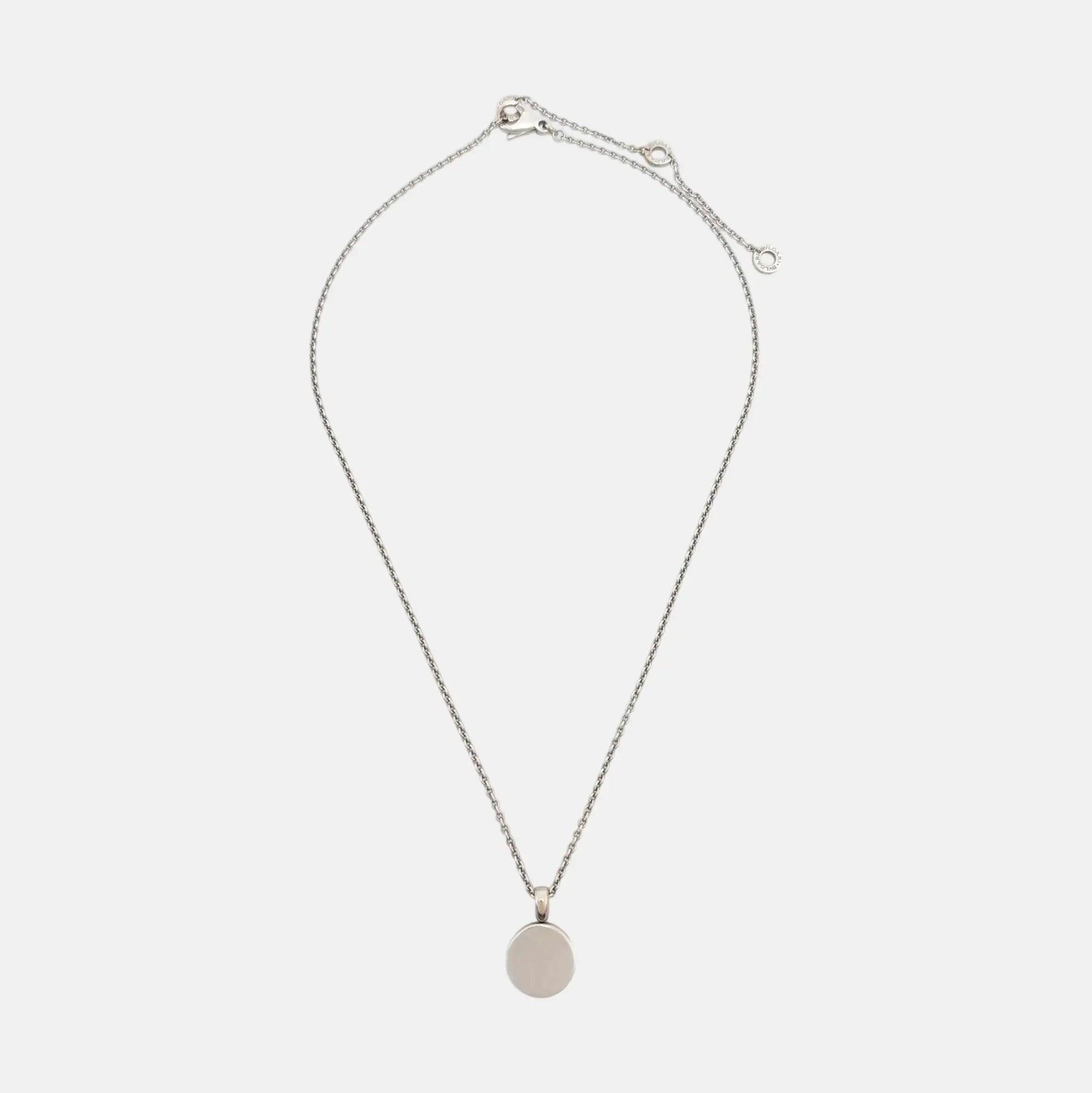 BVLGARI BVLGARI 18k White Gold Silver Necklace