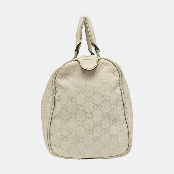 Joy Medium Monogram Calfskin Beige