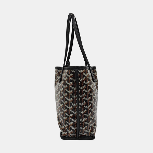 Anjou Mini Coated Canvas Black