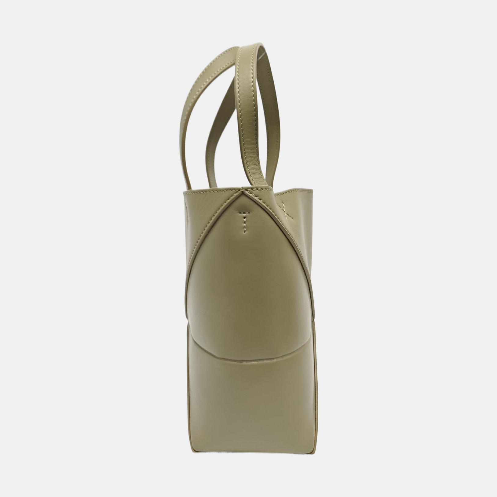 Puzzle Fold Mini Calfskin Green