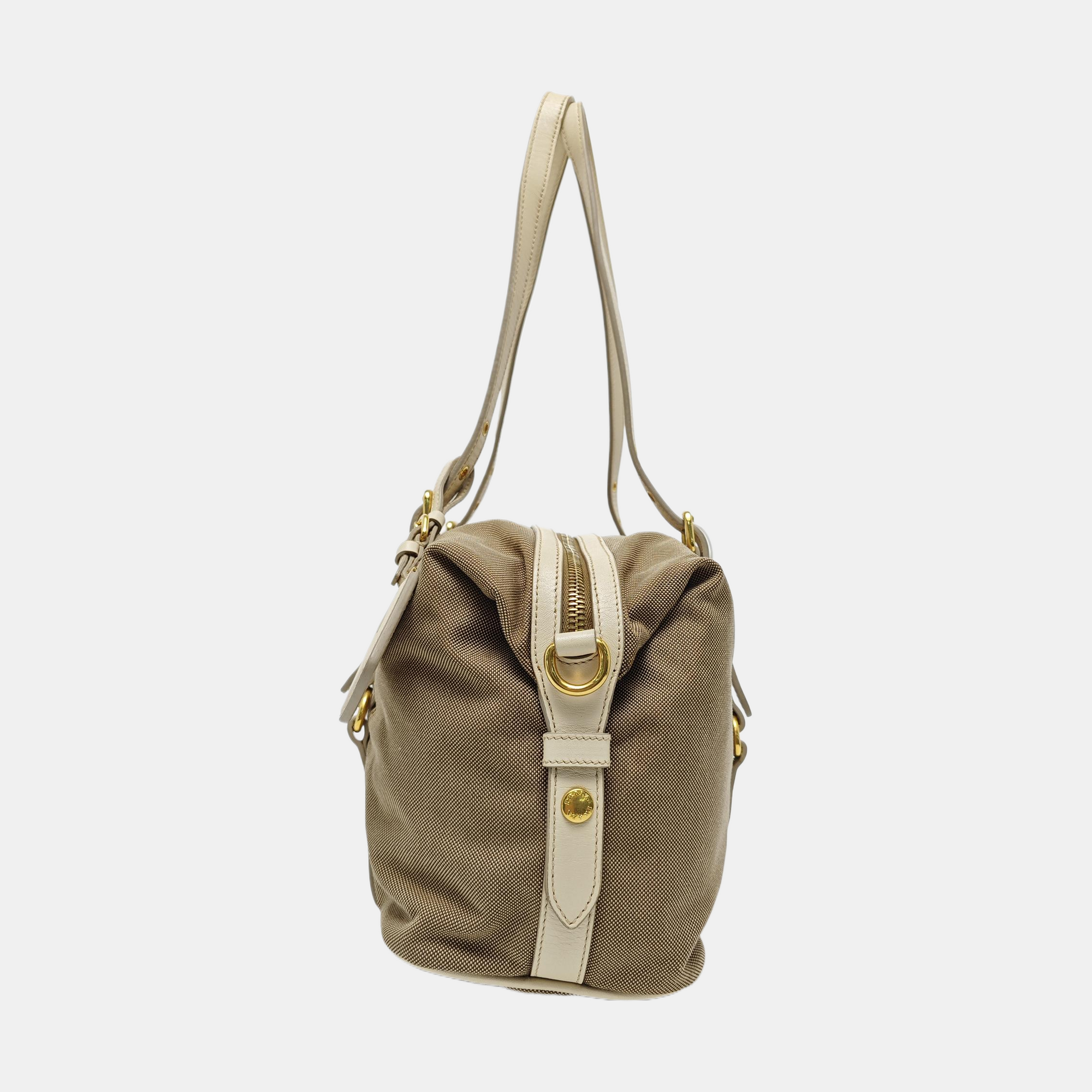 Canvas Shoulder Bag Brown