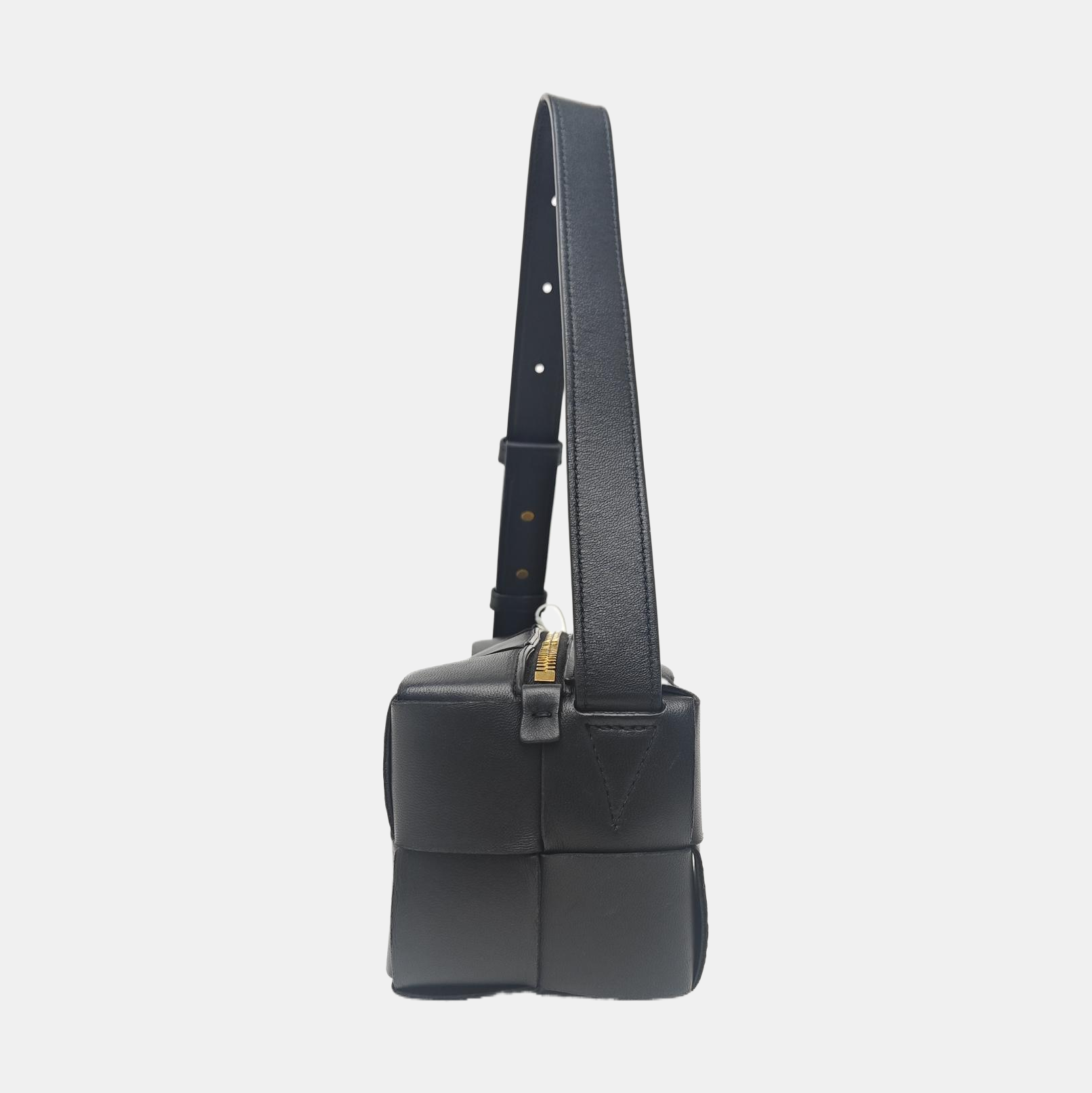 Brick Cassette Small Lambskin Black