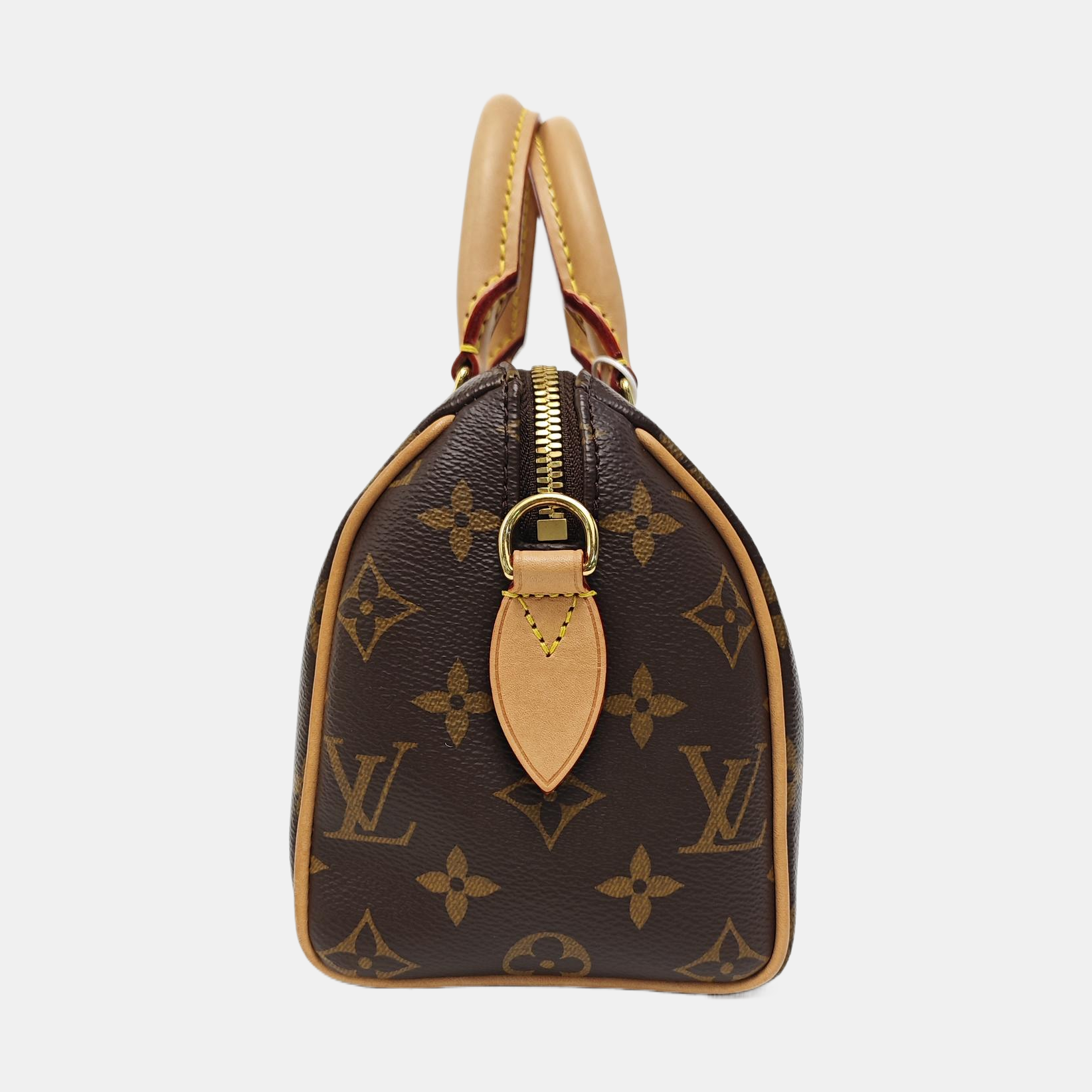 SPEEDY 20 Monogram Coated Canvas Brown