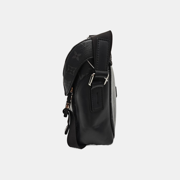 VOYAGER PM Monogram Coated Canvas Black