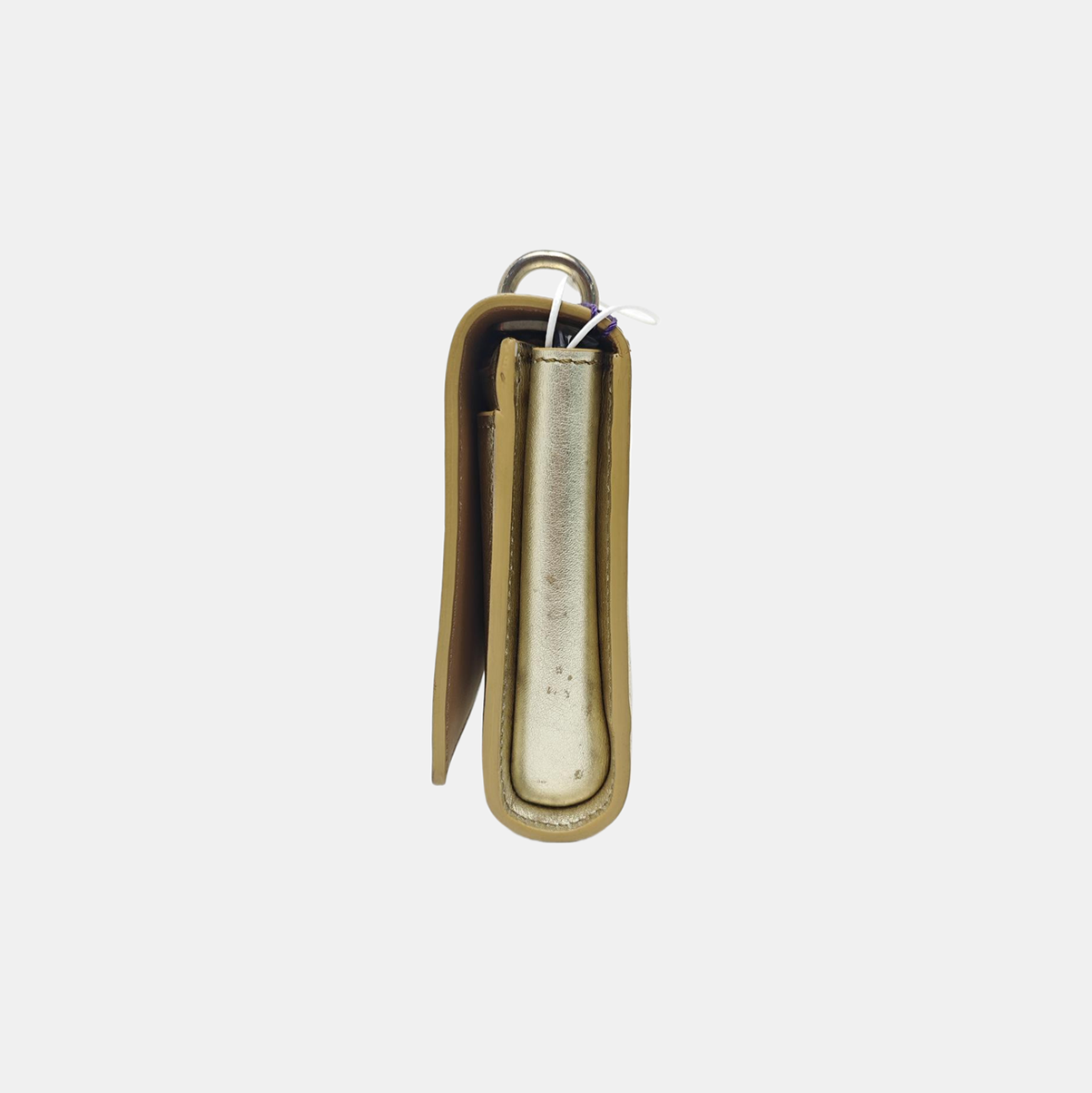 Calfskin Shoulder Bag Beige