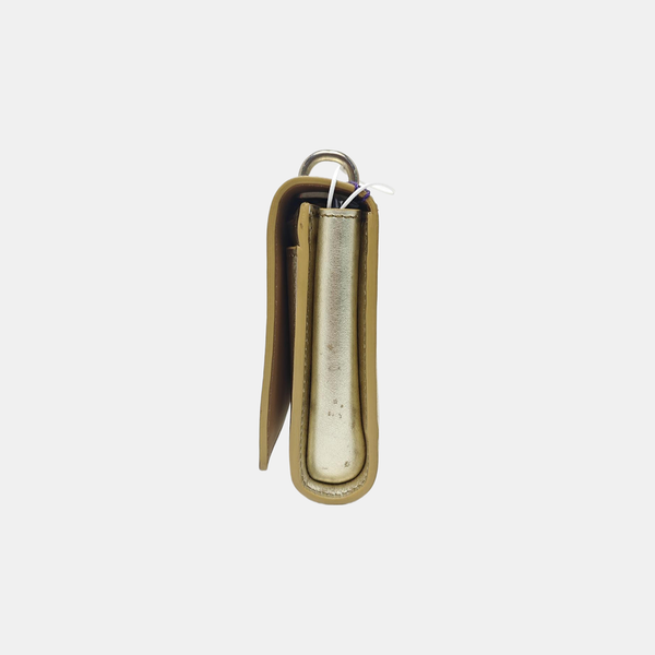Calfskin Shoulder Bag Beige