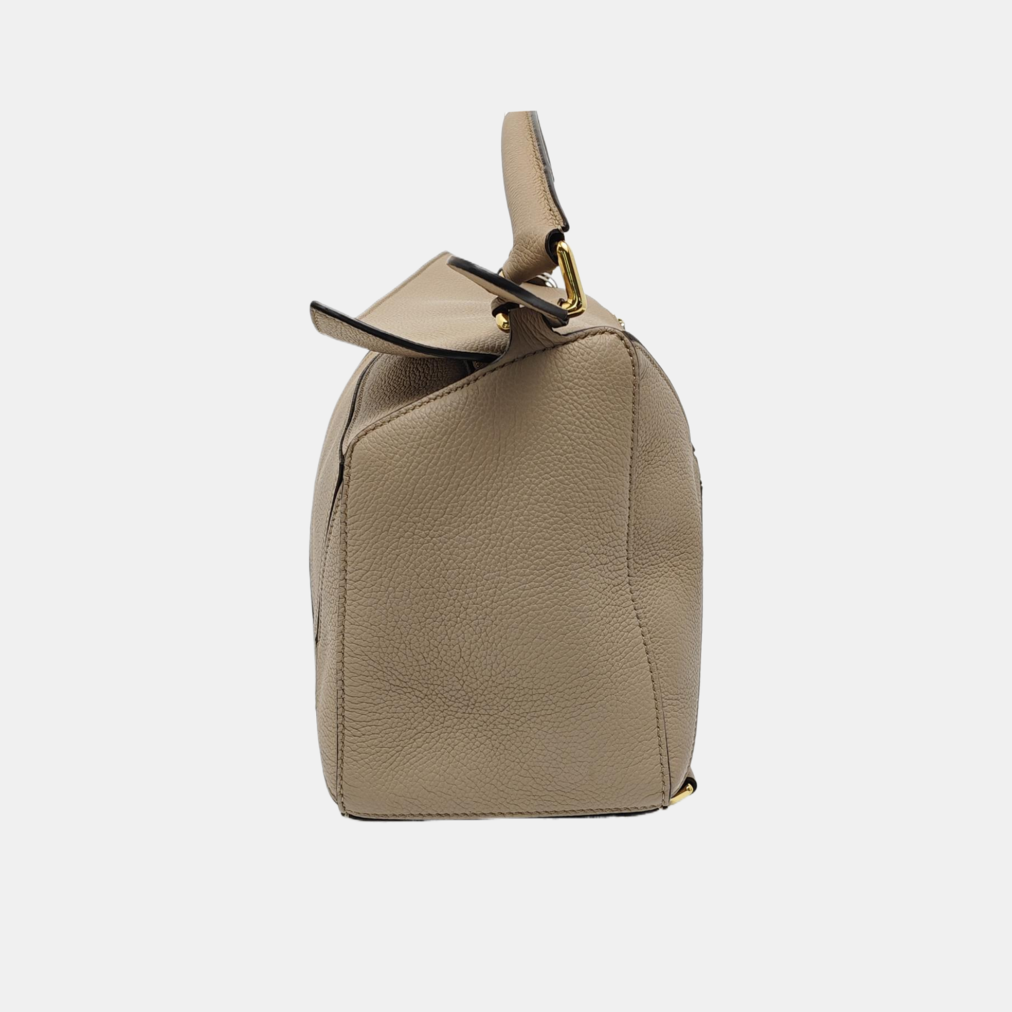 Puzzle Medium Quilted Calfskin Gray