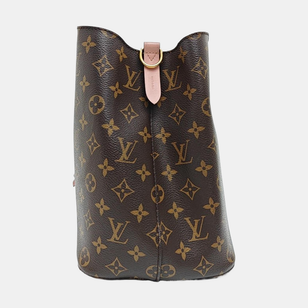 NÉONOÉ MM Monogram Coated Canvas Brown
