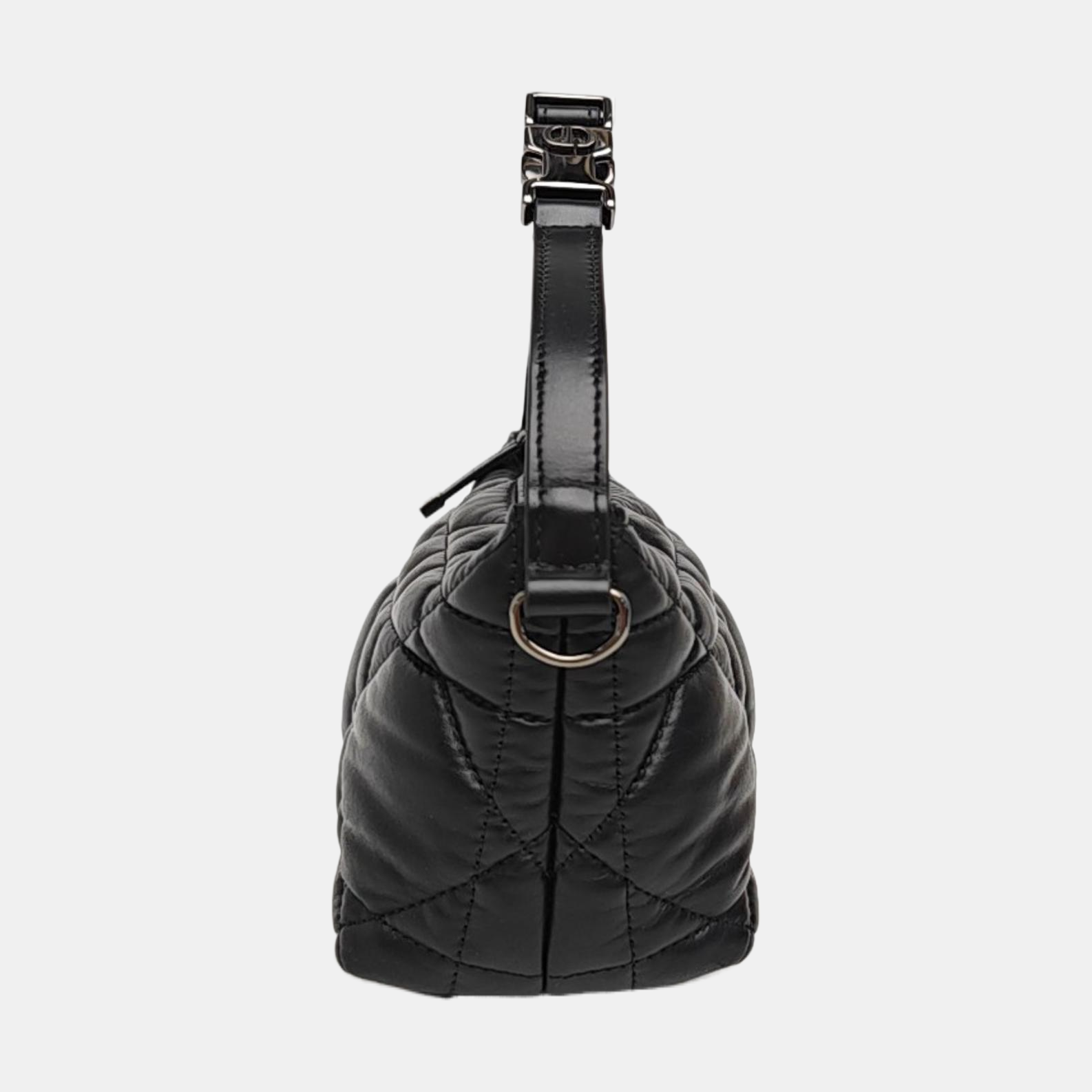 Diortravel Nomad Small Cannage Calfskin Black