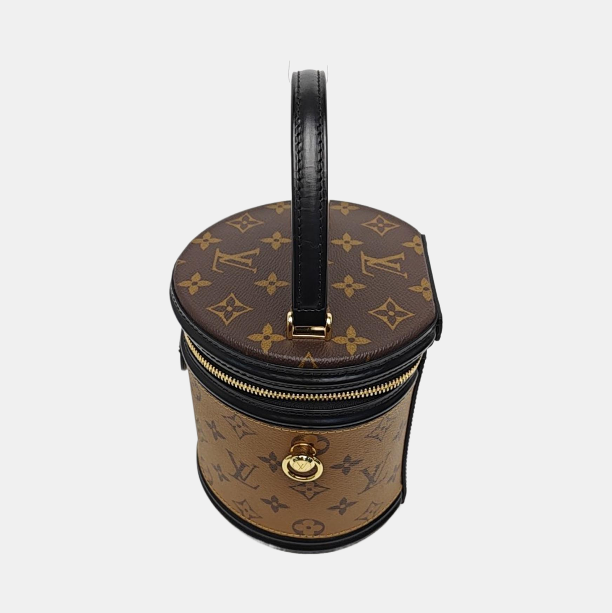 CANNES PM Monogram Coated Canvas Brown