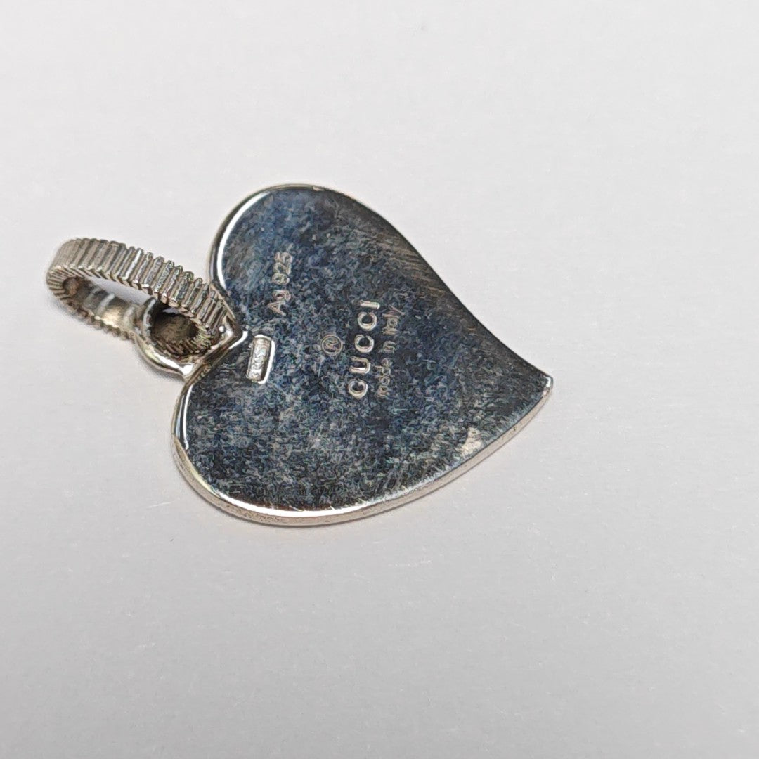 Interlocking G 925 Sterling Silver Pendant