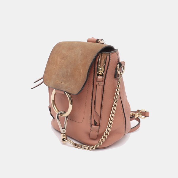 Faye Mini Calfskin Pink