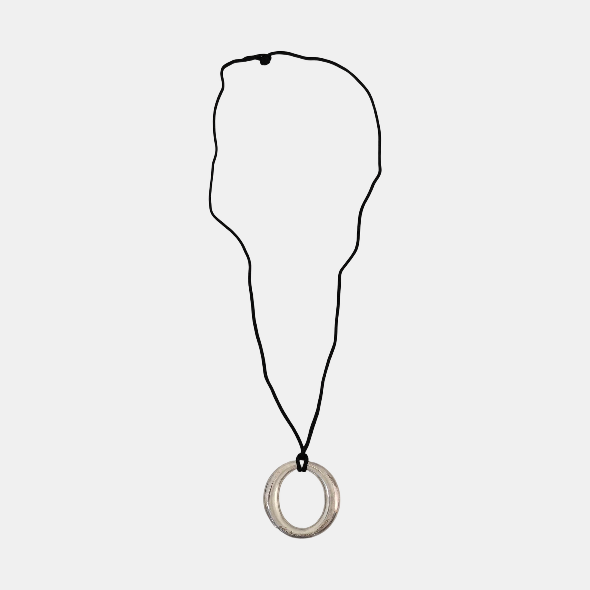 Elsa Peretti Fabric Black Necklace