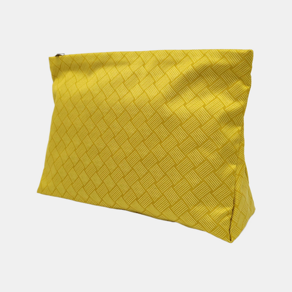 Canvas Clutch Yellow