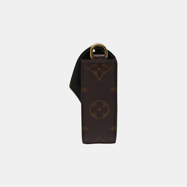 FÉLICIE Monogram Coated Canvas Brown