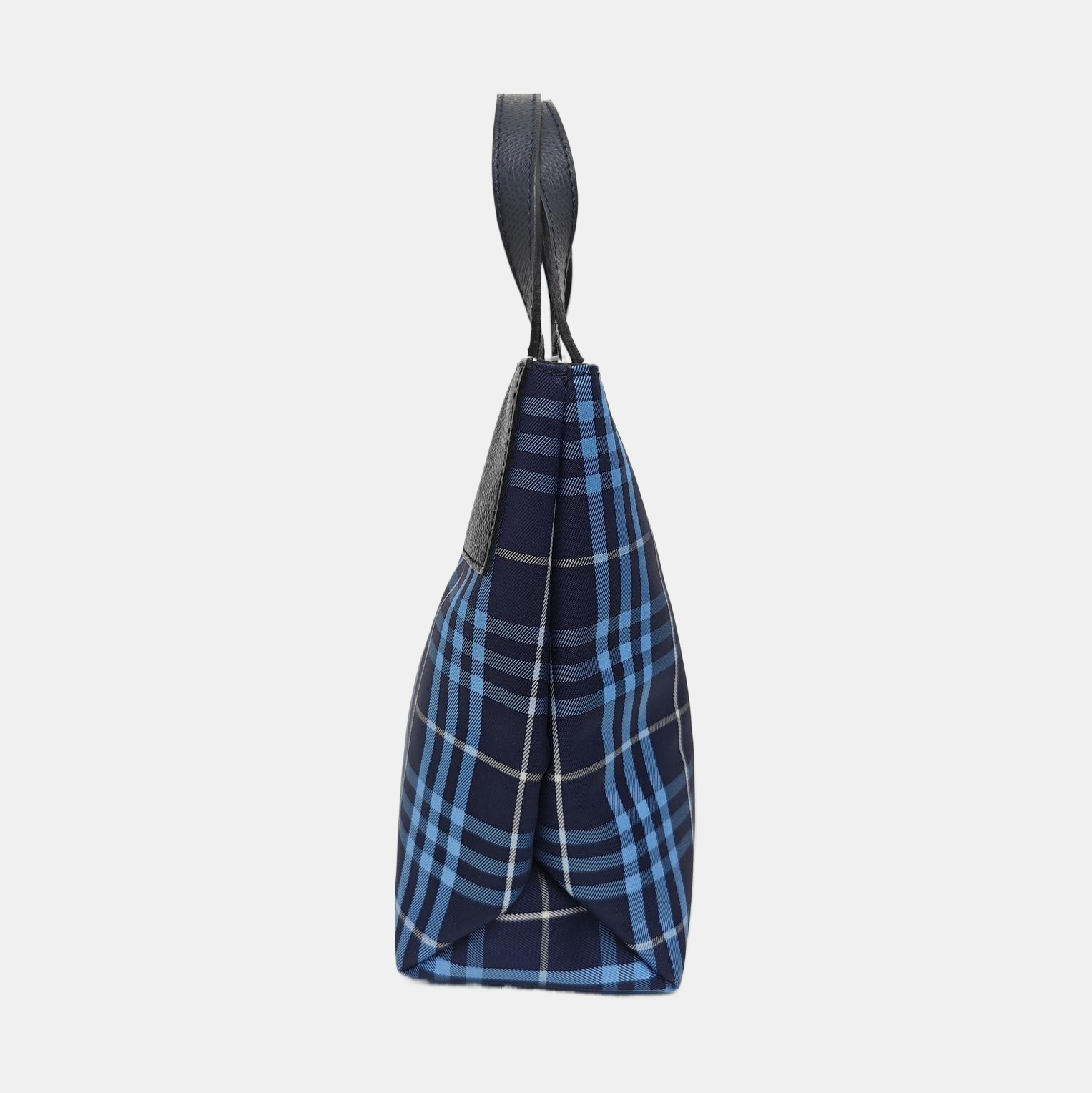 Canvas Top Handle Bag Blue