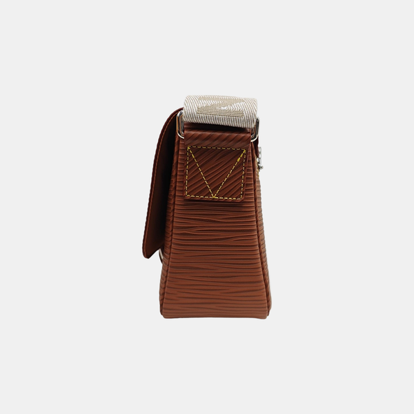 MONTSOURIS PM Calfskin Brown