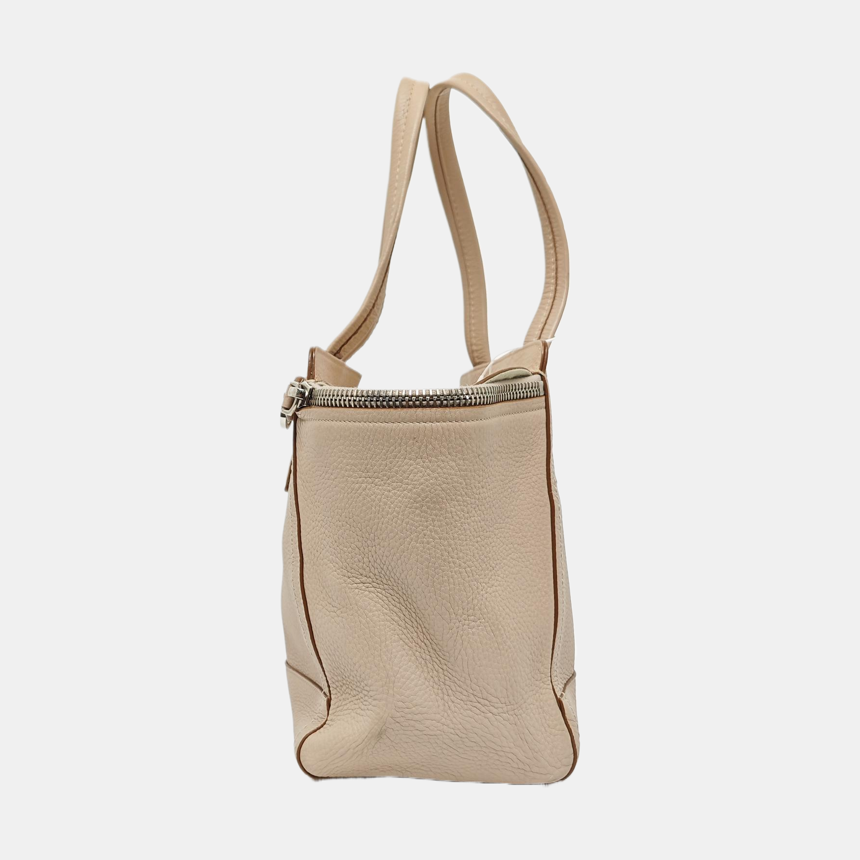 Calfskin Tote Bag Pink