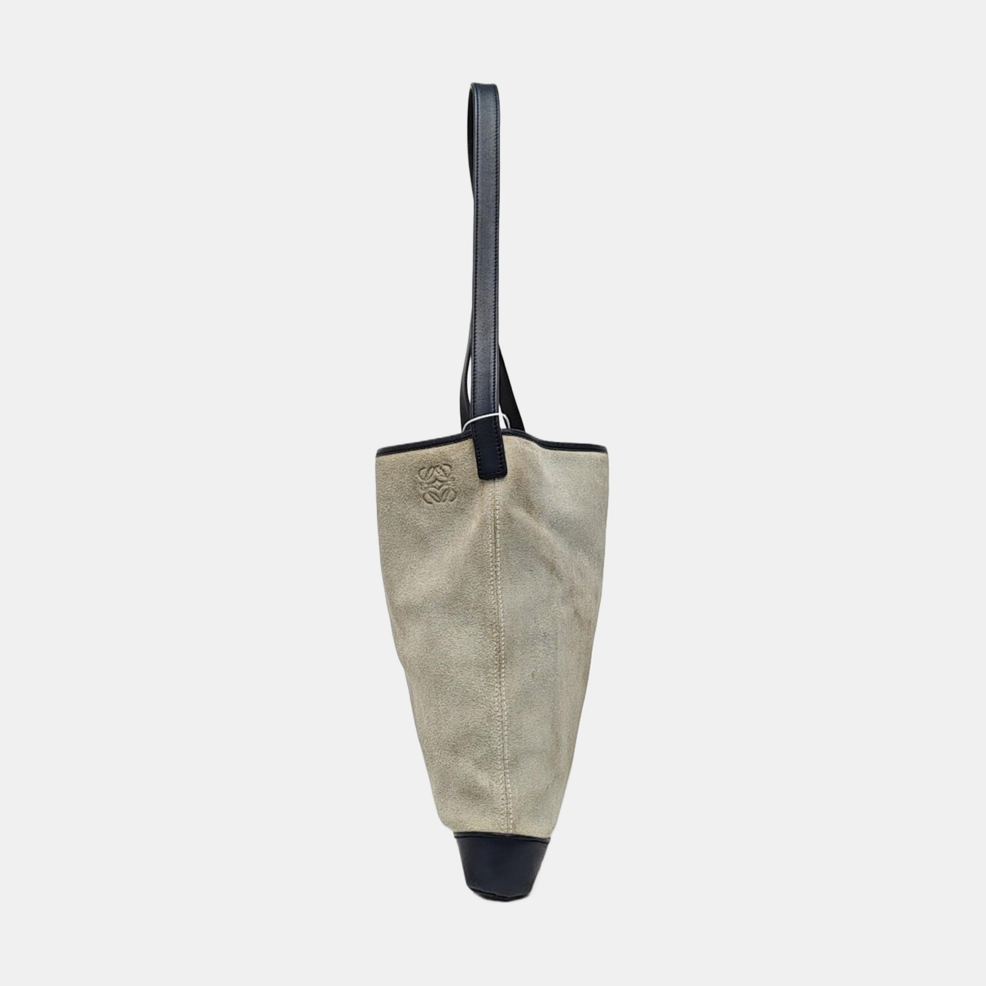 Suede Shoulder Bag Gray