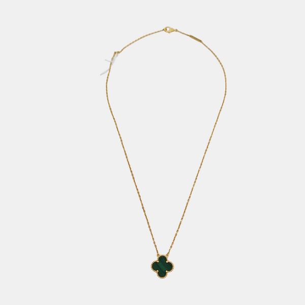 Vintage Alhambra 18k Gold Necklace
