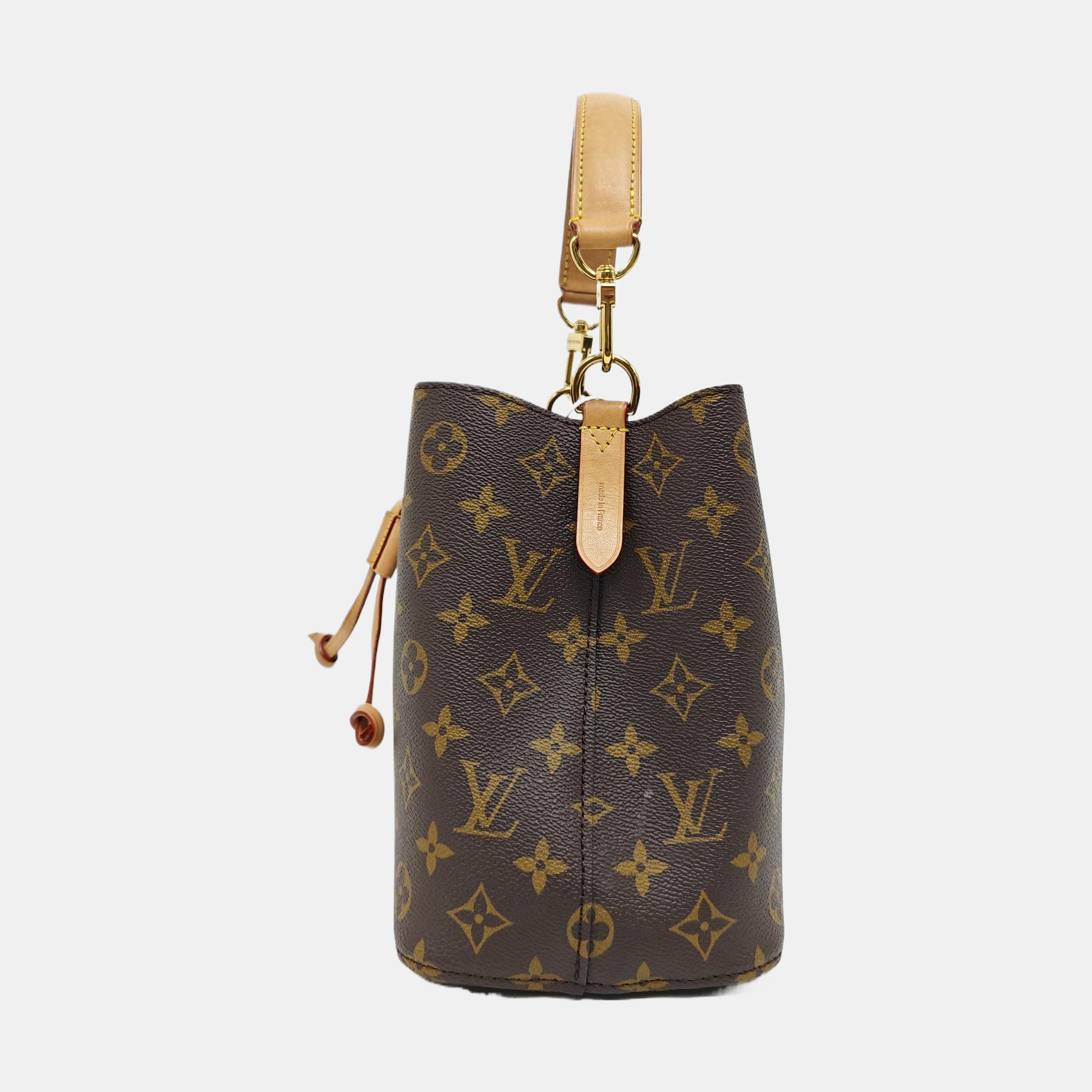 NÉONOÉ BB Monogram Coated Canvas Brown