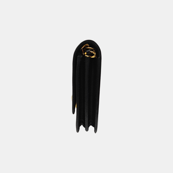Calfskin Shoulder Bag Black