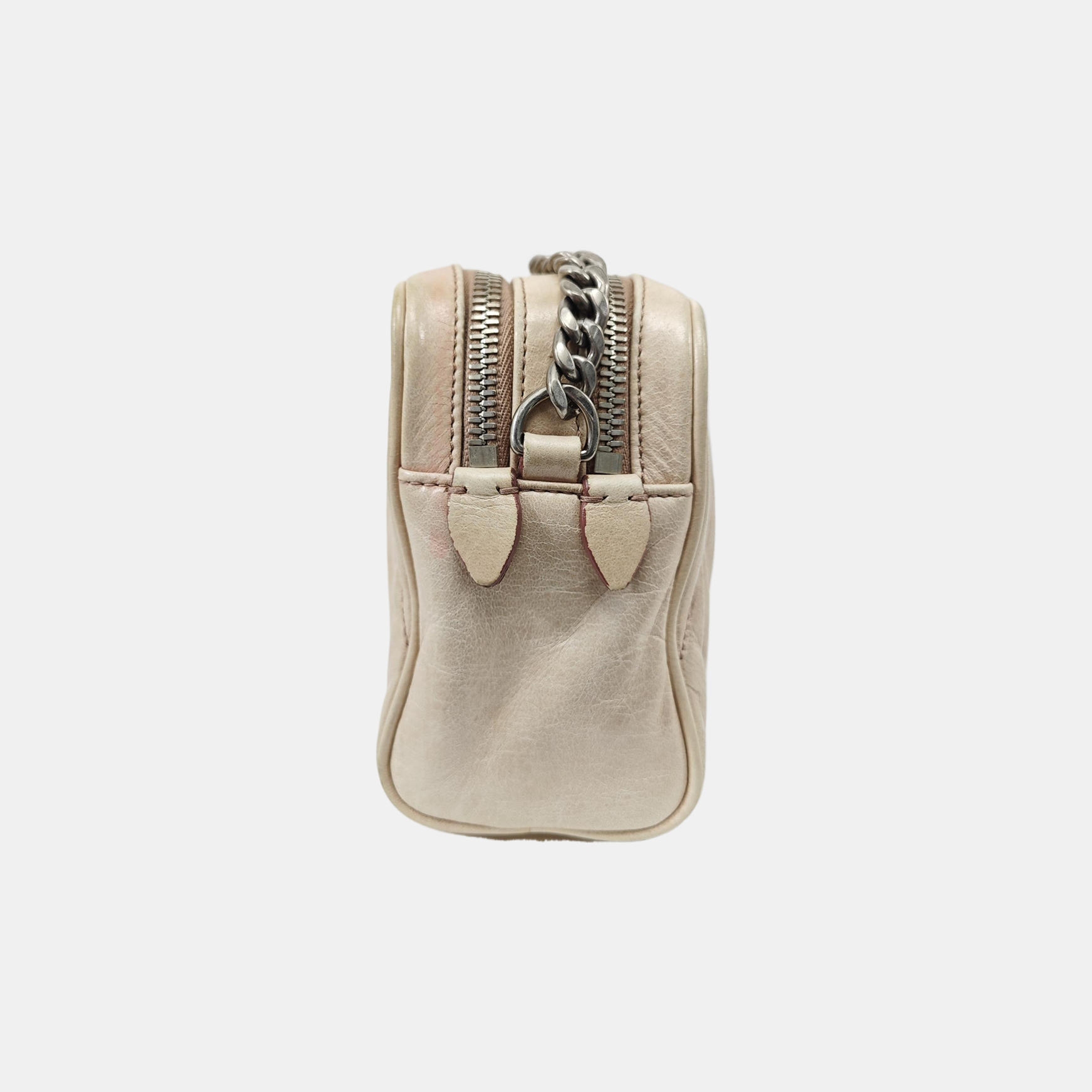 Matelassé Quilted Calfskin Beige
