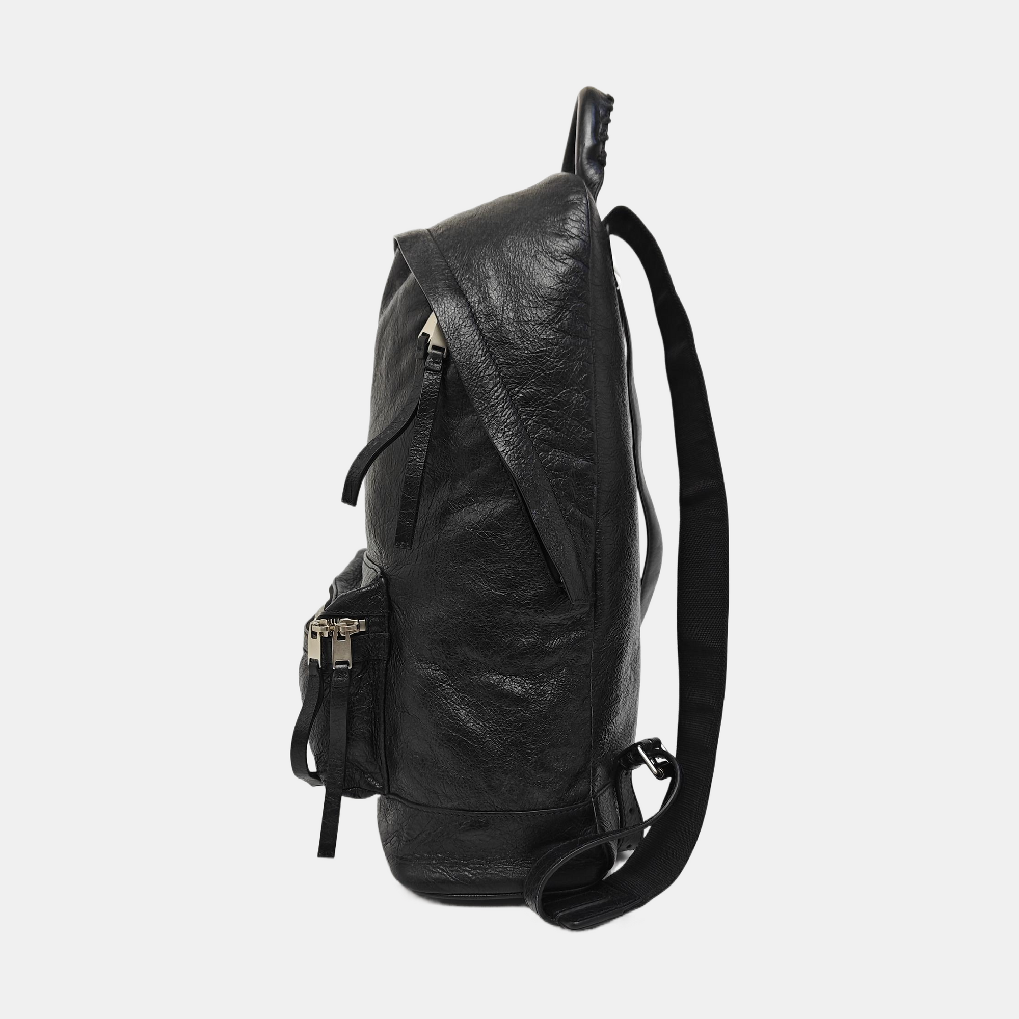 Classic City Small Lambskin Black