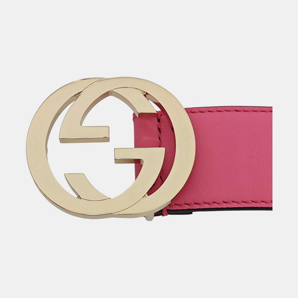 Leather Belt Red