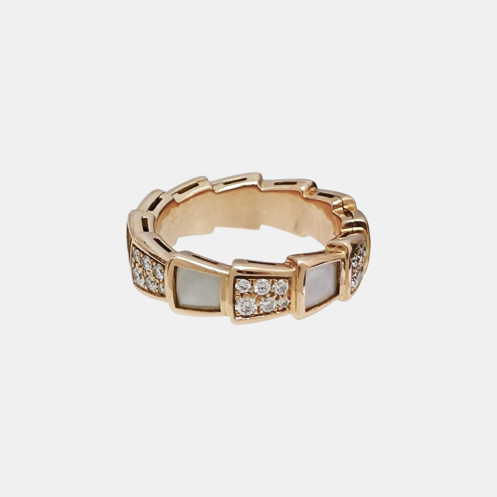 SERPENTI 18k Rose Gold Ring EU 51
