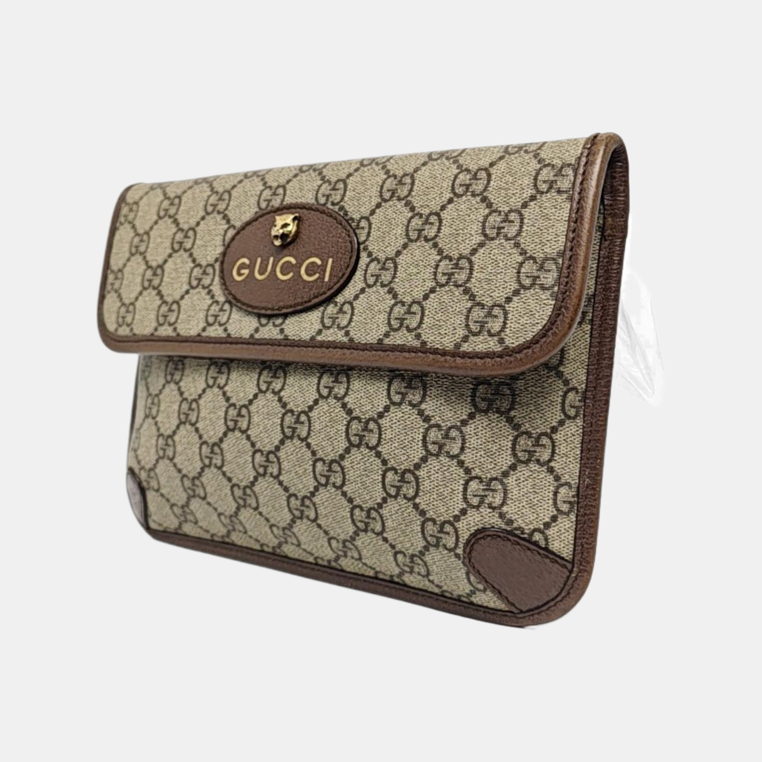 Neo Vintage Monogram Coated Canvas Beige