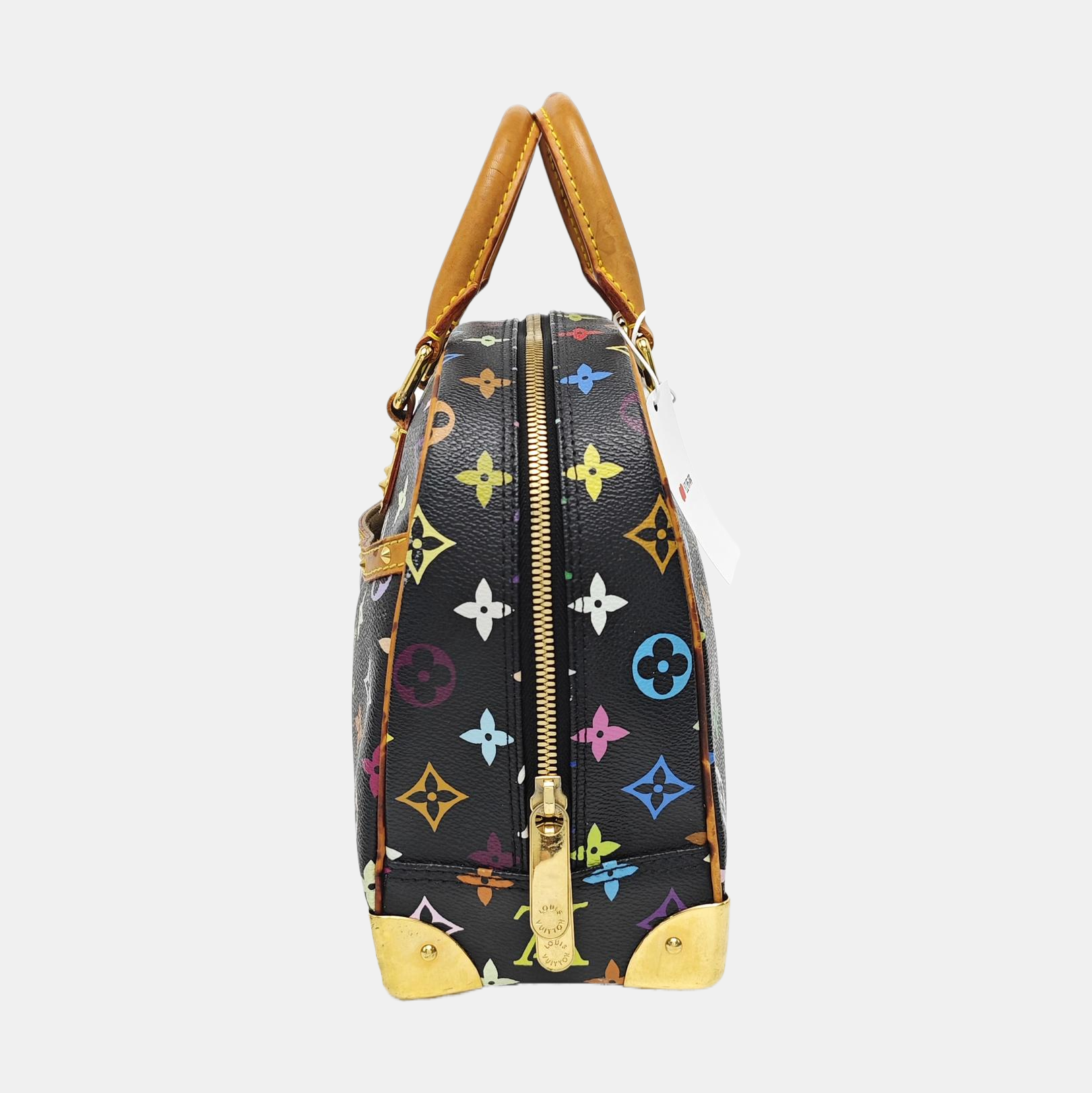 LV × TM DEAUVILLE Monogram Coated Canvas Black
