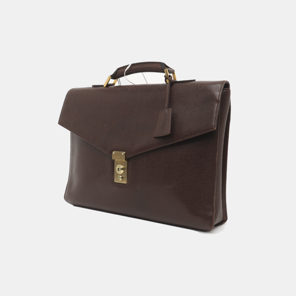 Grained Calfskin Brown