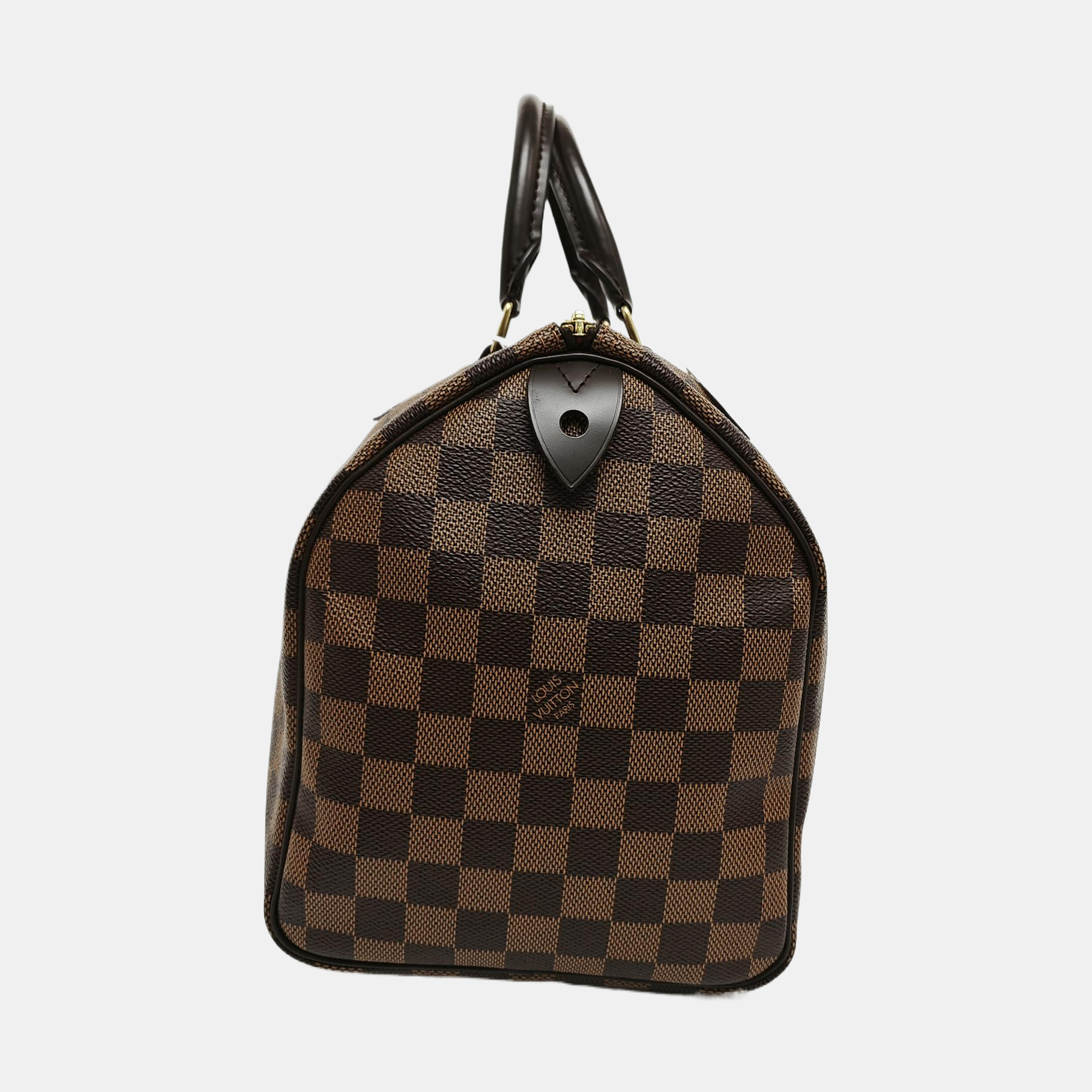 SPEEDY 30 Damier Ebene Coated Canvas Brown