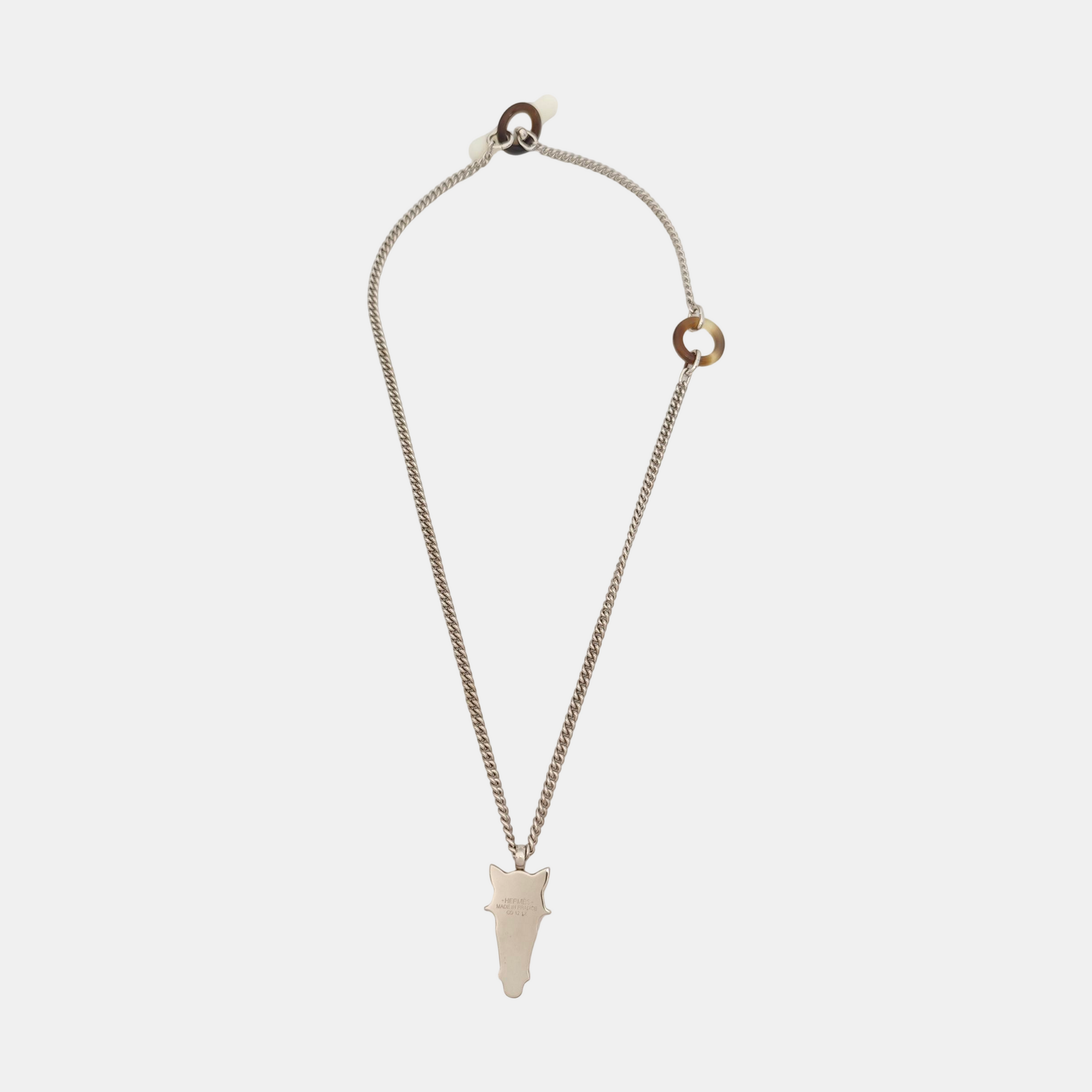 Mobile Palladium Plated Silver Necklace