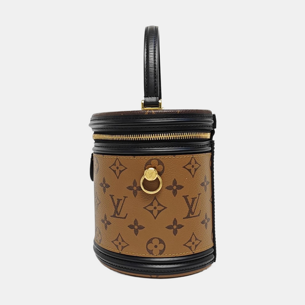 CANNES PM Monogram Coated Canvas Brown