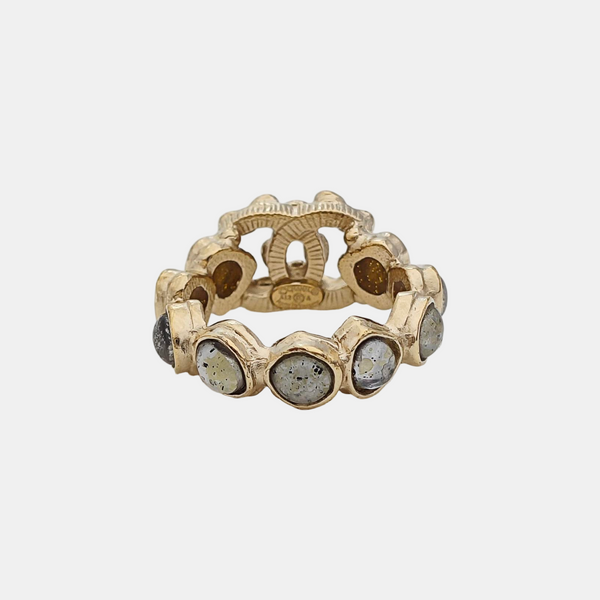 Metal Gold Ring EU 52