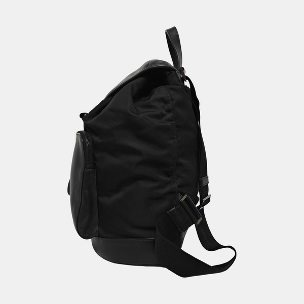 Nylon Backpack Black