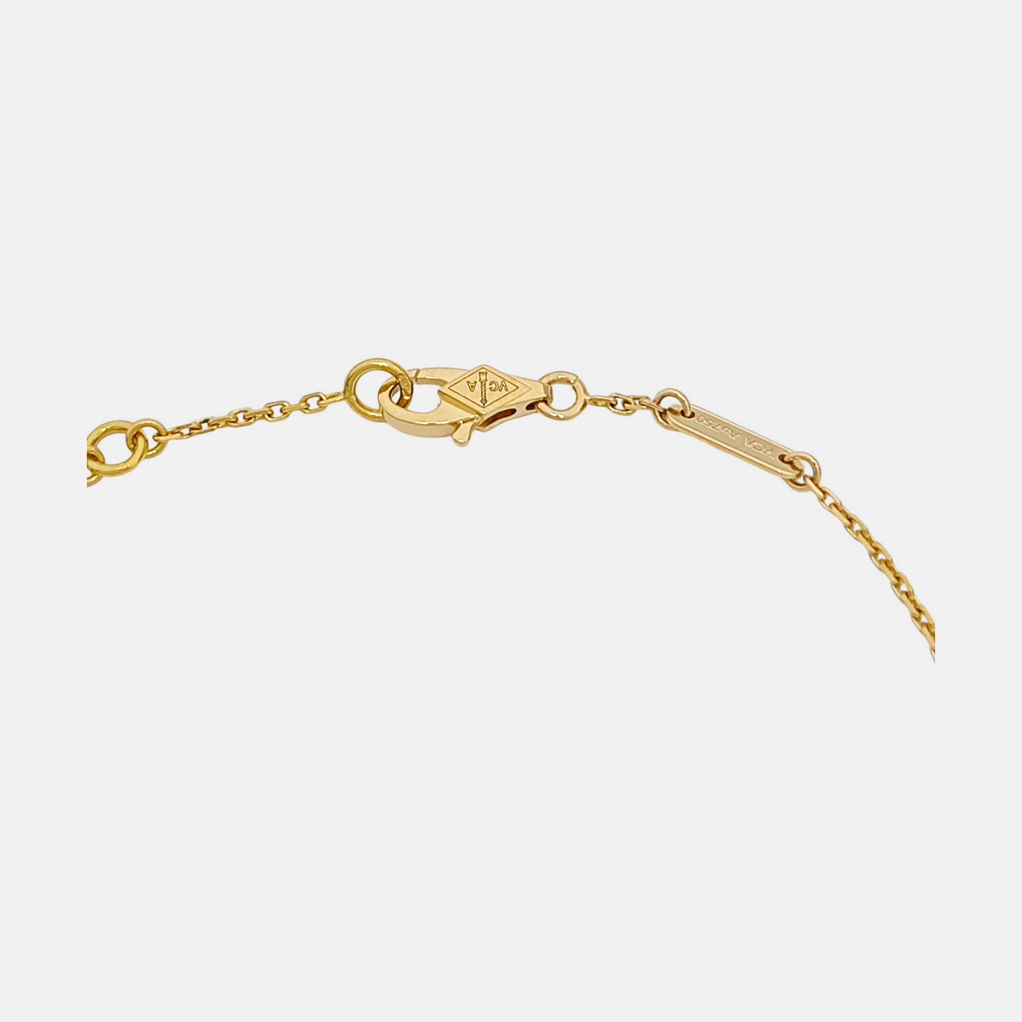 Sweet Alhambra 18k Gold Bracelet