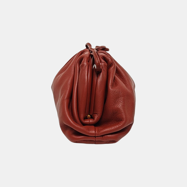 The Pouch Mini Calfskin Red