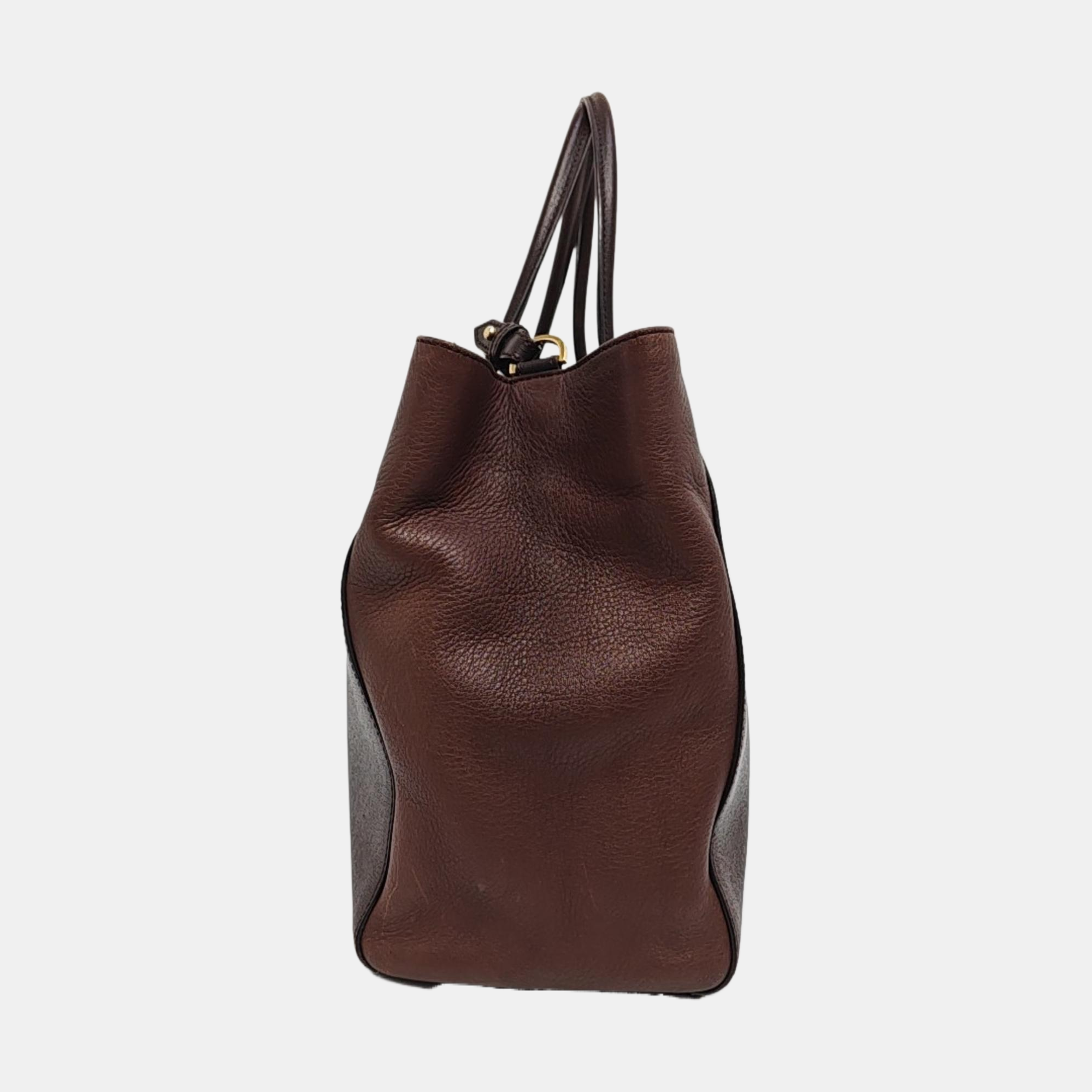 2 Jours Medium Calfskin Brown