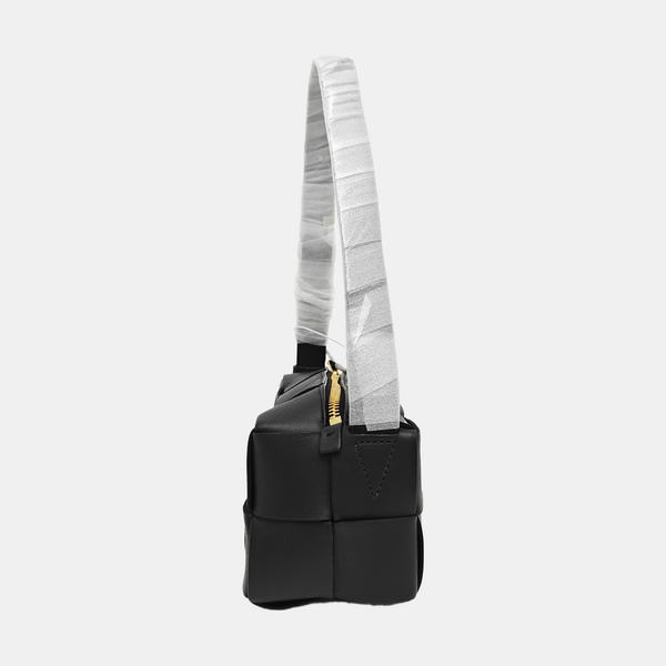 Brick Cassette Small Lambskin Black
