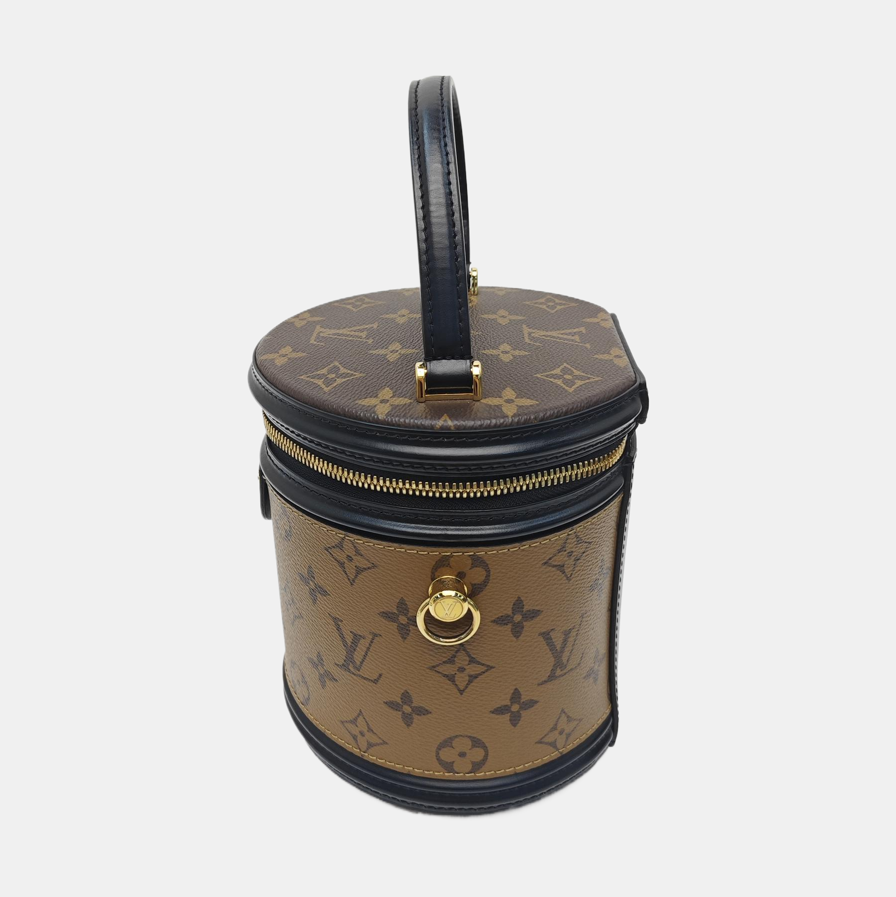 CANNES PM Monogram Coated Canvas Brown