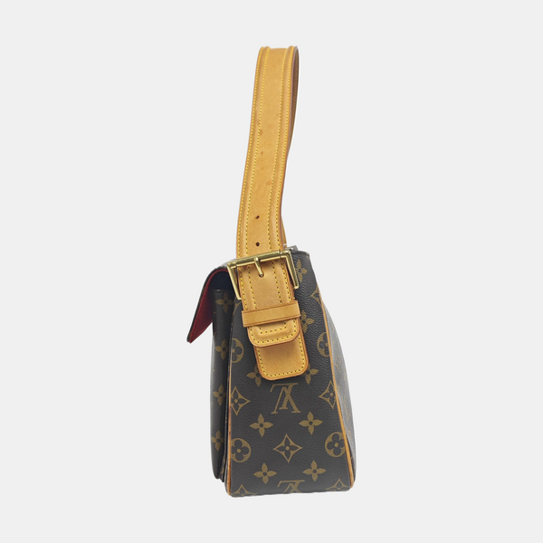 VIVA CITE Monogram Coated Canvas Brown