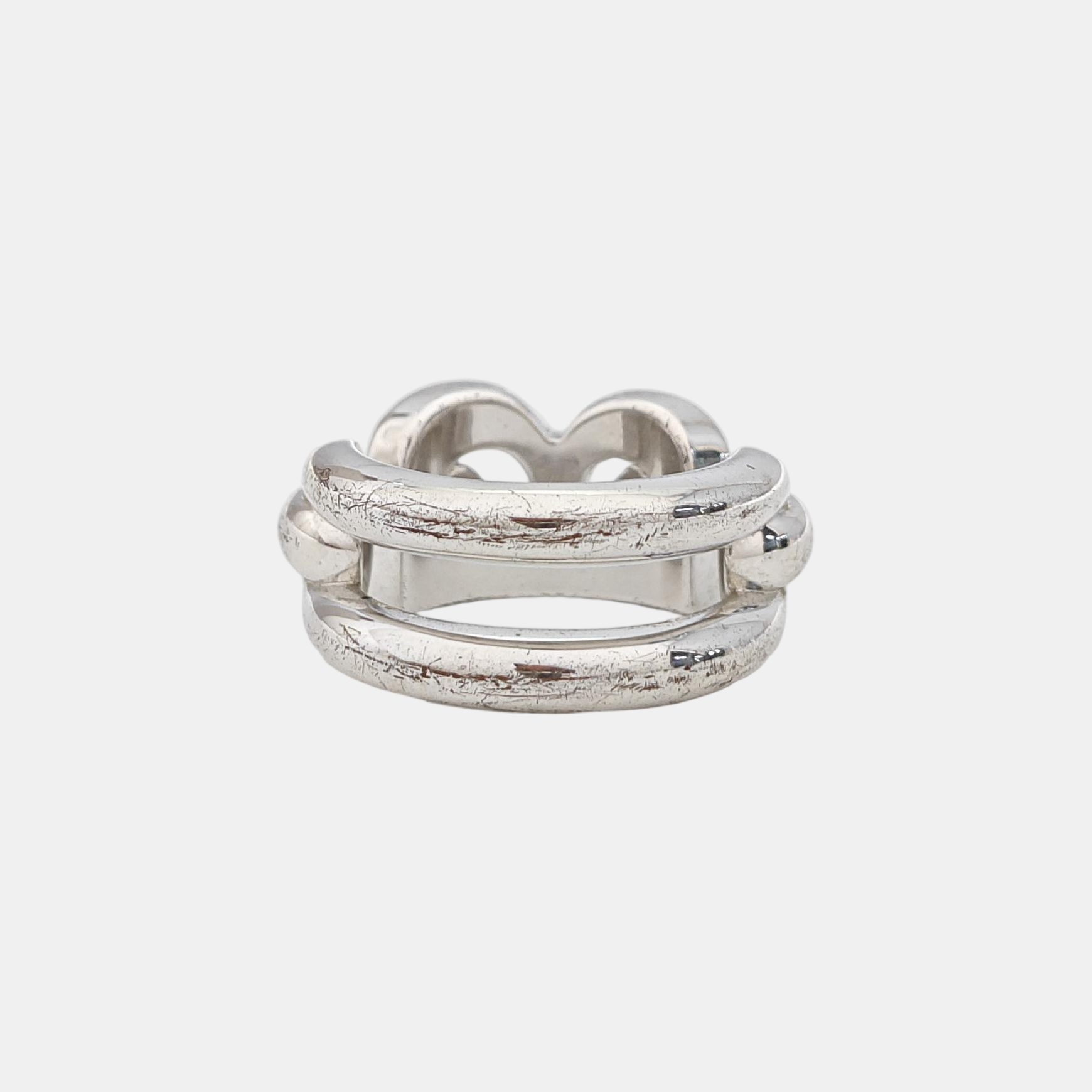Metal Silver Ring EU 54