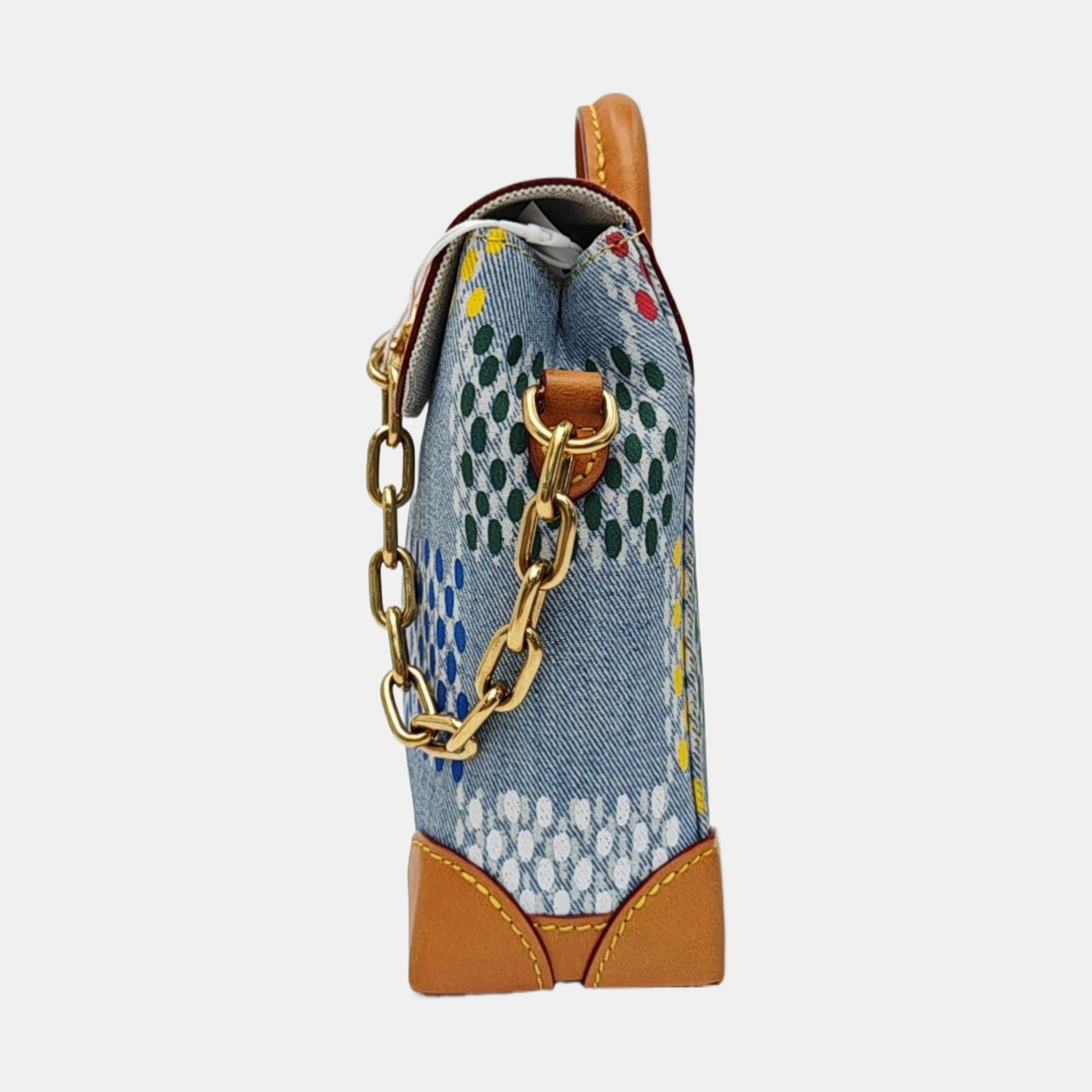 STEAMER Nano Damier Canvas Blue