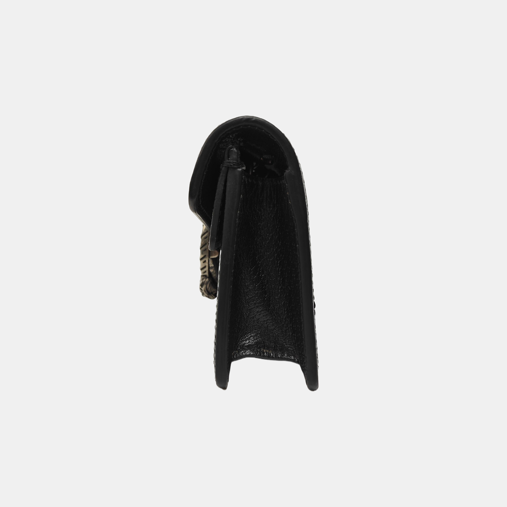Dionysus Super Mini Monogram Denim Black