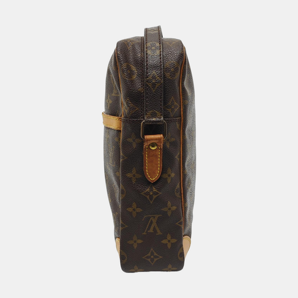 DANUBE Monogram Coated Canvas Brown