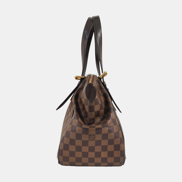 VERONA MM Damier Ebene Coated Canvas Brown